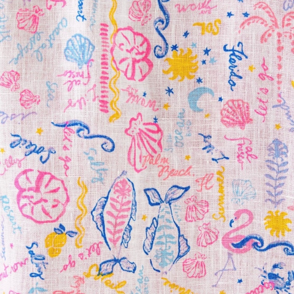 NWT Lilly Pulitzer Beach Chair Towel Cover - Picture 3 of 3